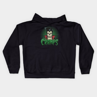 the cramps Skulls Kids Hoodie